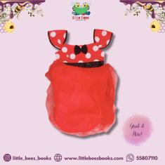 Mickey Mouse Red Dress Costume(3 Years Old)